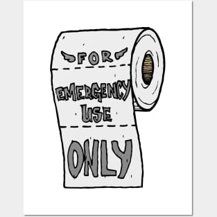 Toilet Paper - Funny Posters and Art